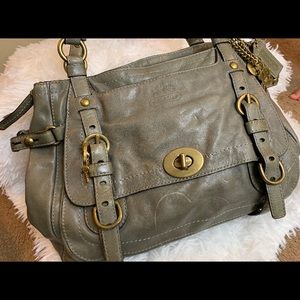 Leather handbag